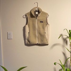 Patagonia fuzzy vest